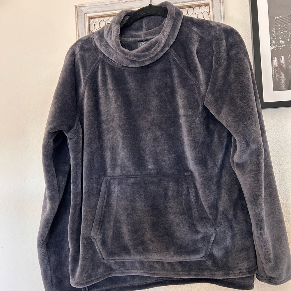 Cozy blue Fleece Pullover